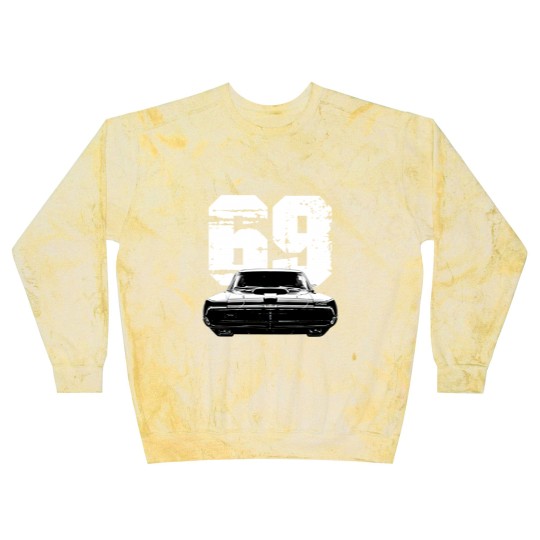 Discover 1969 Mercury Cougar Front View with Year Blast Sweatshirts