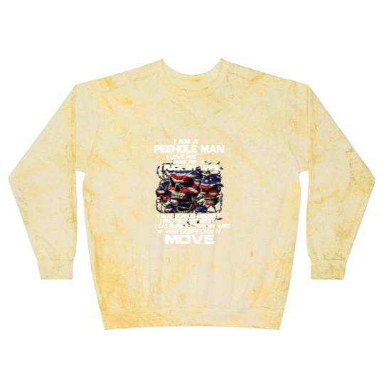 Discover i am a peehole man Blast Sweatshirts