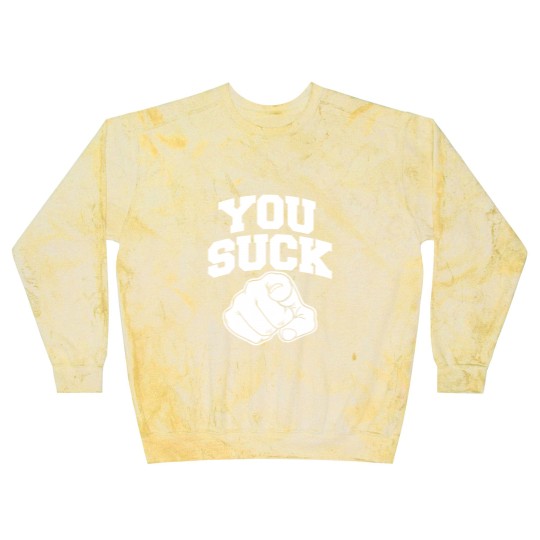 Discover you suck Blast Sweatshirts