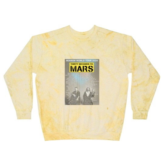 Discover THIRTY SECONDS TO MARS - SEASONS WORLD TOUR 2024 Blast Sweatshirts