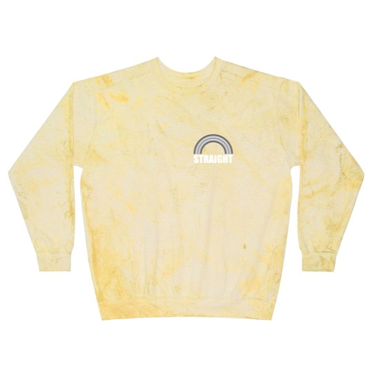 Discover Straight Pride Rainbow Blast Sweatshirts