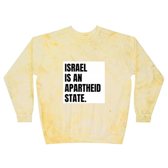 Discover Israel is an Apartheid State Blast Sweatshirts