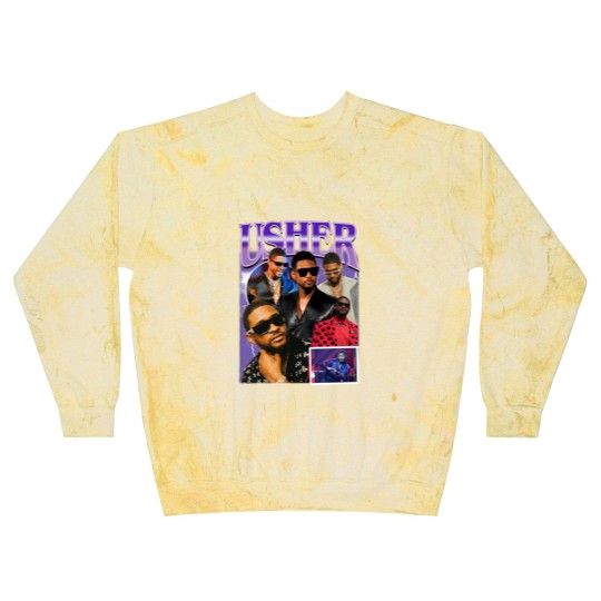 Discover Limted Rapper Usher Blast Sweatshirts, Vintage Usher 90s Blast Sweatshirts, Retro Usher Graphic Blast Sweatshirts