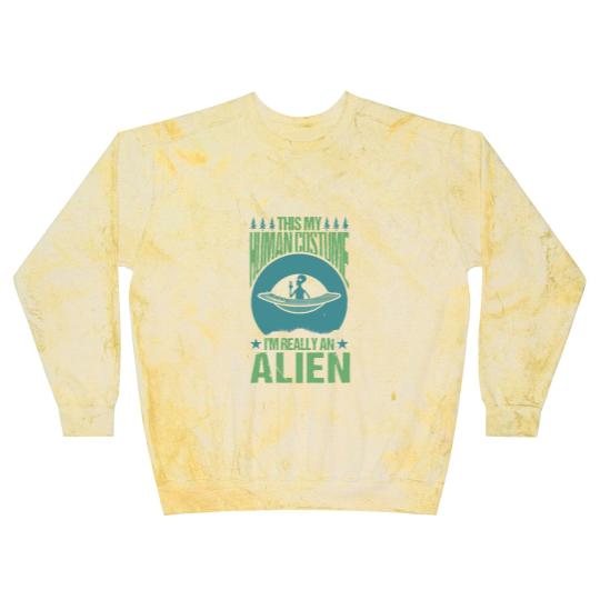 Discover Alien Alien Blast Sweatshirts