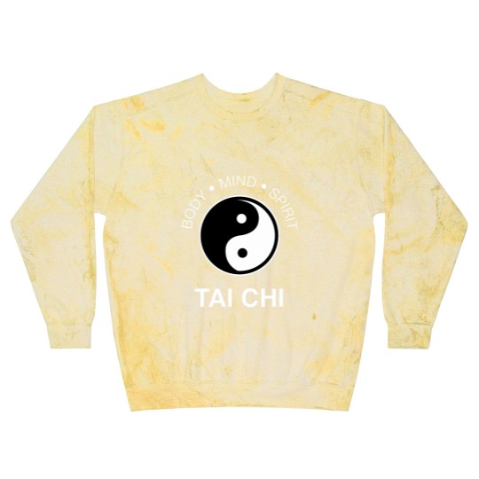 Discover The Art Tai Chi Body Mind Spirit Yin Yang Blast Sweatshirts Blast Sweatshirts