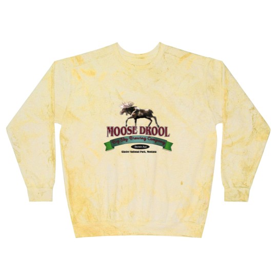 Discover Vintage Blast Sweatshirts Moose Drool Brewing Co. Missoula Glacier Park Montana Print Cotton Blast Sweatshirts size Adult S Deadstock Blast Sweatshirts