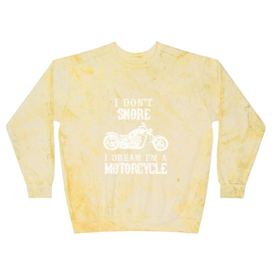 Discover I Don't Snore I Dream I'm A Motorcycle Biker Dad G Blast Sweatshirts