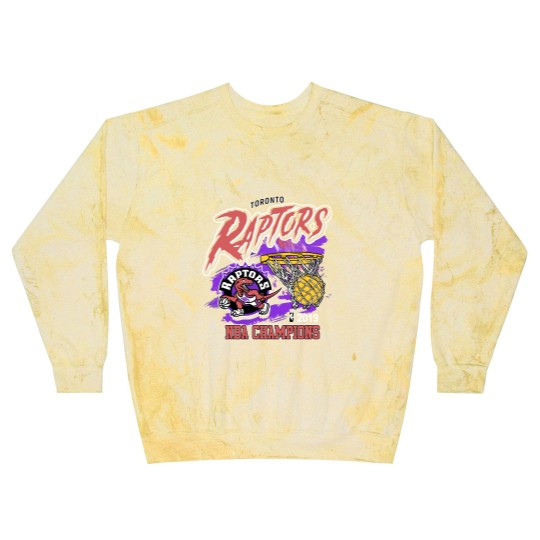 Discover Vintage 90s Graphic Style Toronto Raptors Blast Sweatshirts
