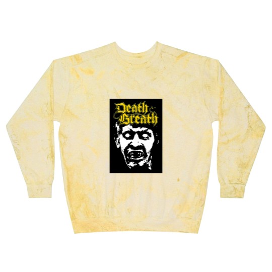 Discover death breath Art Album Classic Blast Sweatshirts | Essential Blast Sweatshirts
