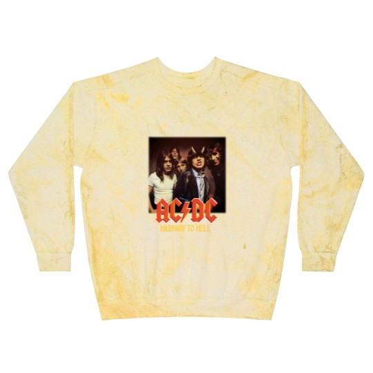 Discover Highway to Hell Power Up High Voltage Who Made Who Back in Black Blast Sweatshirts