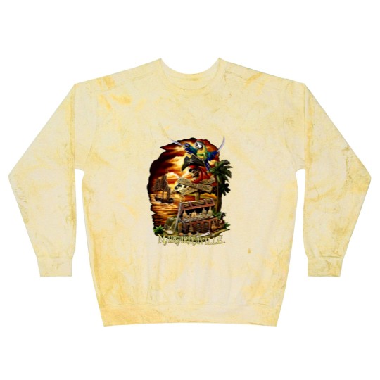 Discover jimmy buffet art Blast Sweatshirts
