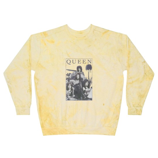 Discover Queen Freddie Mercury Brian May Band Vintage Blast Sweatshirts