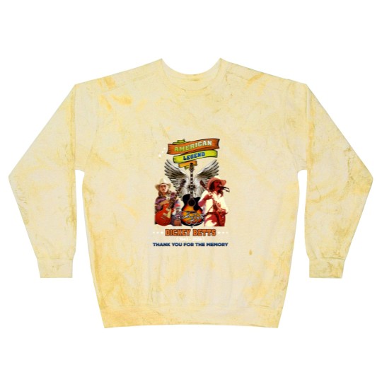 Discover American Legend Dickey Betts Blast Sweatshirts, Dickey Betts 1943-2024 Blast Sweatshirts