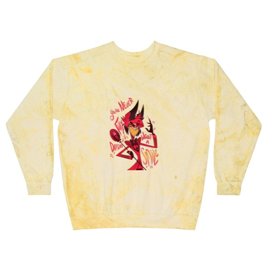 Discover Alastor Hazbin Hotel Blast Sweatshirts, Angel Dust Charlie Hazbin Hotel Hazbin Hotel Blast Sweatshirts