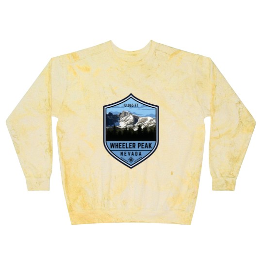 Discover Wheeler Peak In Nevada Blast Sweatshirts