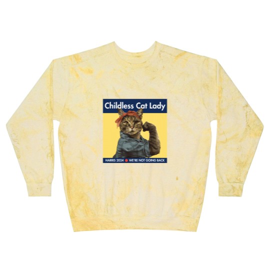 Discover Childless Cat Lady - kamala 2024 - Childless Cat Lady - Blast Sweatshirts