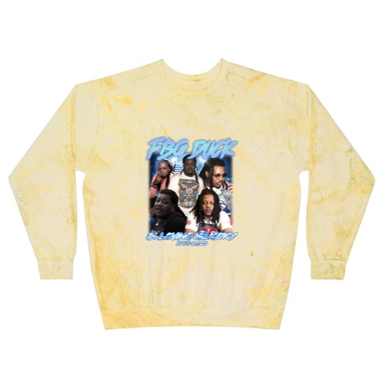 Discover FBG Duck Hiphop Blast Sweatshirts, FBG Duck American Rapper Blast Sweatshirts