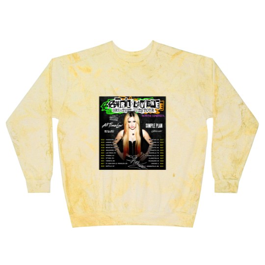 Discover Avril Lavigne Summer 2024 Blast Sweatshirts