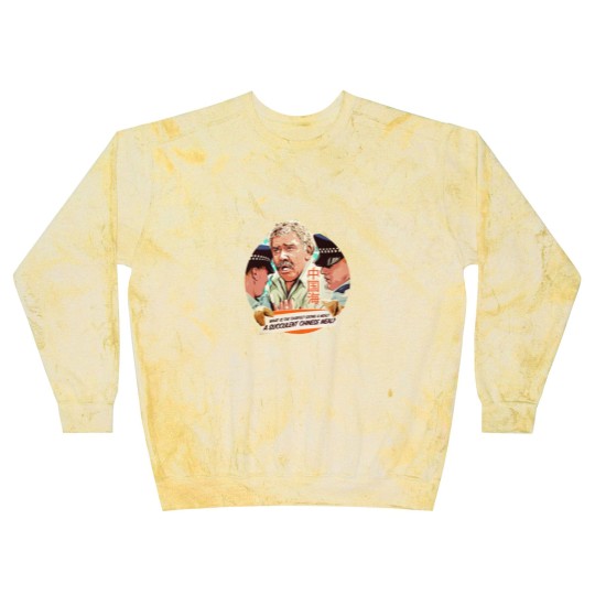 Discover A Succulent Chinese Meal Blast Sweatshirts | This Is Democracy Manifest Iconic Blast Sweatshirts | Charles Dozsa Meme Blast Sweatshirts