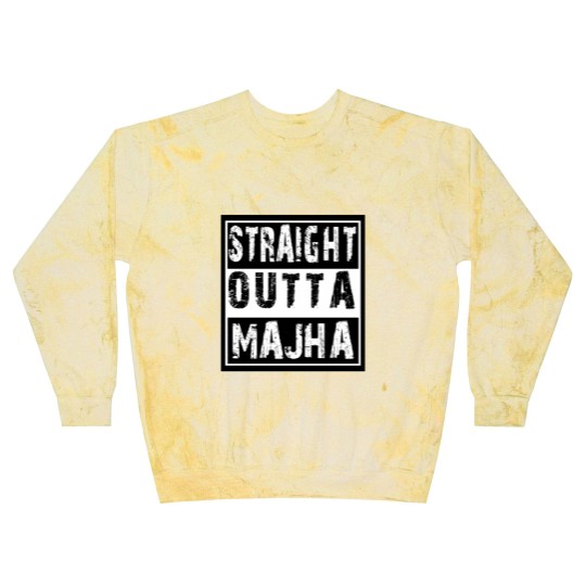 Discover Straight Outta Majha Blast Sweatshirts