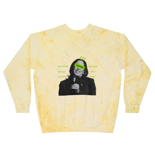 Discover kamala harris brat Blast Sweatshirts, kamala charli xcx brat Blast Sweatshirts, kamala meme Blast Sweatshirts
