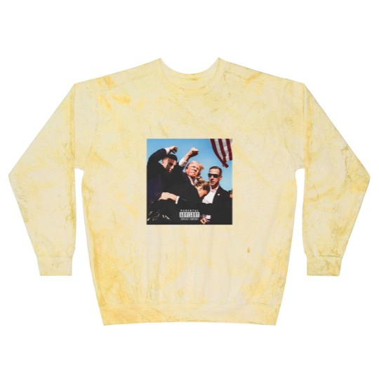 Discover TRUMP Album Cover Shooting Blast Sweatshirts