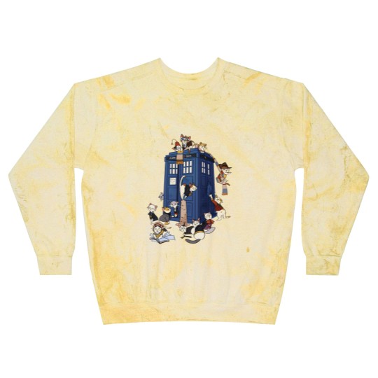 Discover Doctor Cat Blast Sweatshirts, Doctor Who Blast Sweatshirts, Time Lord Blast Sweatshirts