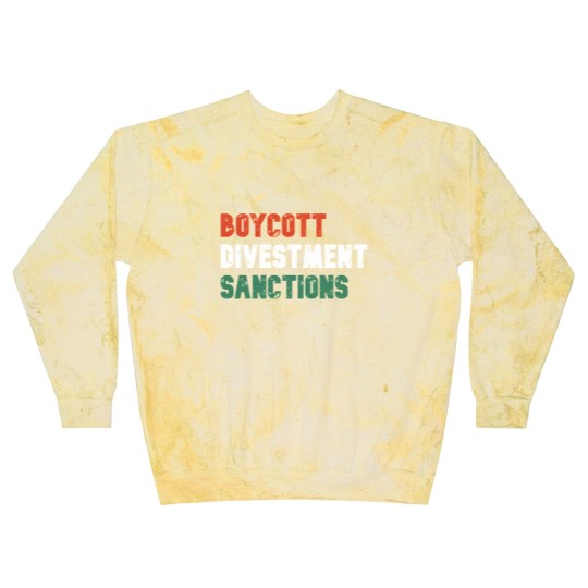 Discover Bds (Boycott Divestment Sanctions) Blast Sweatshirts