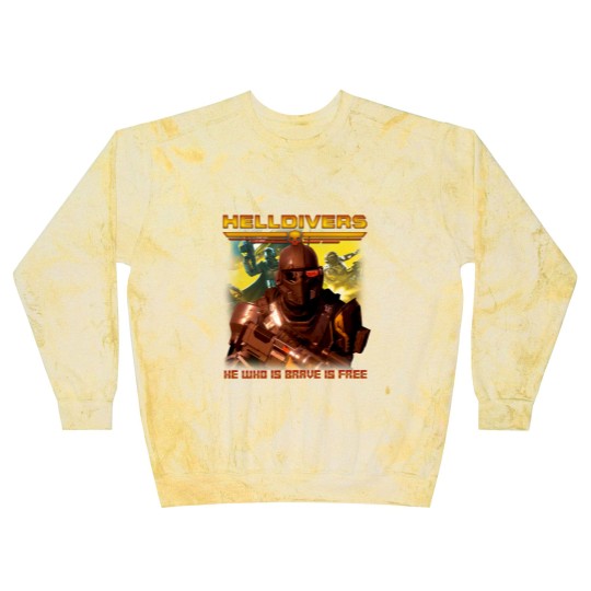 Discover Helldivers Vintage 90s Blast Sweatshirts, Helldivers 2 Blast Sweatshirts, Helldivers Vintage Blast Sweatshirts