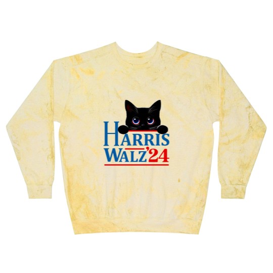 Discover Harris Walz Cat Lady  Harris tim walz Blast Sweatshirts - 1 Blast Sweatshirts
