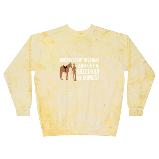 Discover Shitload Of Dimes - Blazing Saddles Quote Blast Sweatshirts