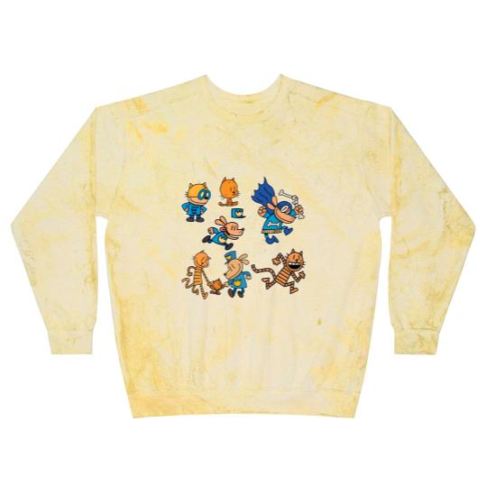 Discover Dog Man Blast Sweatshirts