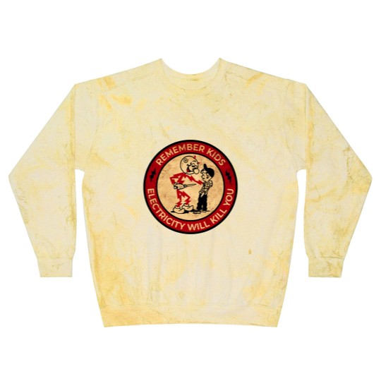 Discover Electricity Will Kill You Vintage Blast Sweatshirts