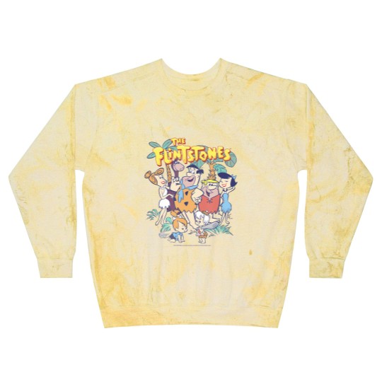 Discover the flintstones the rubbles happy families vintage shot Blast Sweatshirts