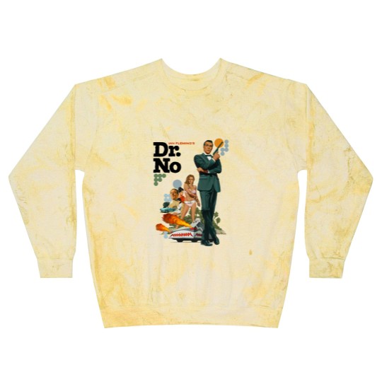 Discover James Bond Dr.No V2 Blast Sweatshirts Vintage Movie Blast Sweatshirts