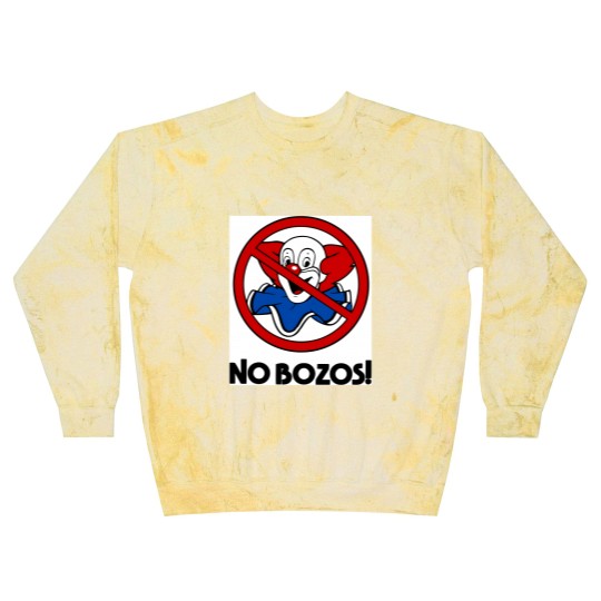 Discover NO BOZOS Blast Sweatshirts