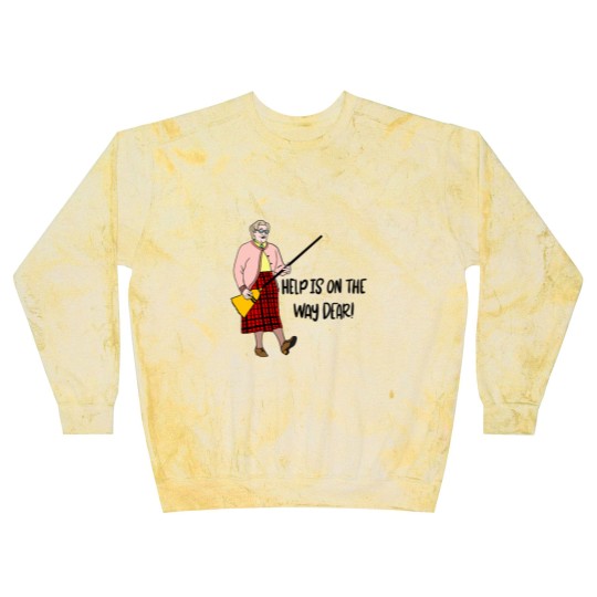 Discover Mrs Doubtfire “Help is on the way dear” Blast Sweatshirts
