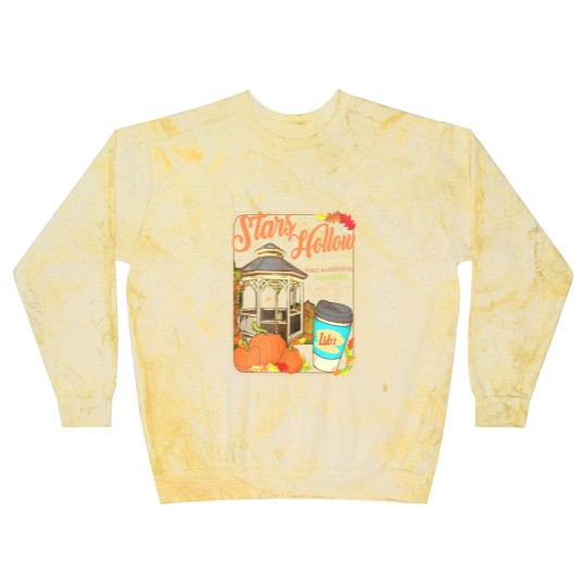Discover Stars Hollow Connecticut  Color Blast Sweatshirts, 1779 Blast Sweatshirts, Gilmore Girls Blast Sweatshirts, Autumn Blast Sweatshirts, Lukes Diner Blast Sweatshirts, Gilmore Girls Blast Sweatshirts