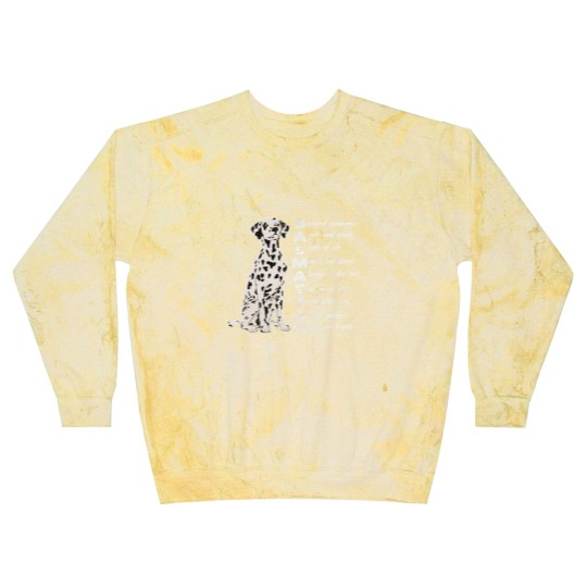 Discover Dalmatian Pet Meaning Dalmatian Mom Dalmatian Dad Distressed Blast Sweatshirts