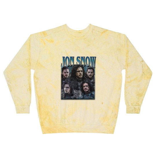 Discover Jon Snow Vintage Graphic 90s Blast Sweatshirts, Jon Snow Blast Sweatshirts, Jon Snow Rock Style Bootleg Blast Sweatshirts, Custom Photo Blast Sweatshirts