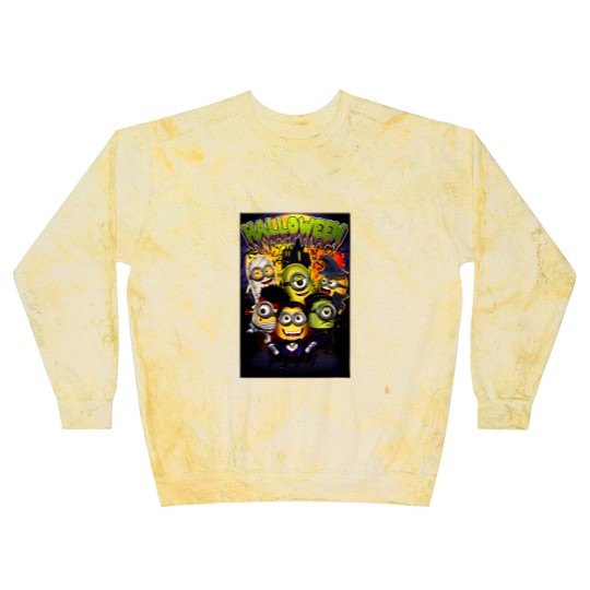Discover Unisex Halloween Minions Jersey Short Sleeve Blast Sweatshirts