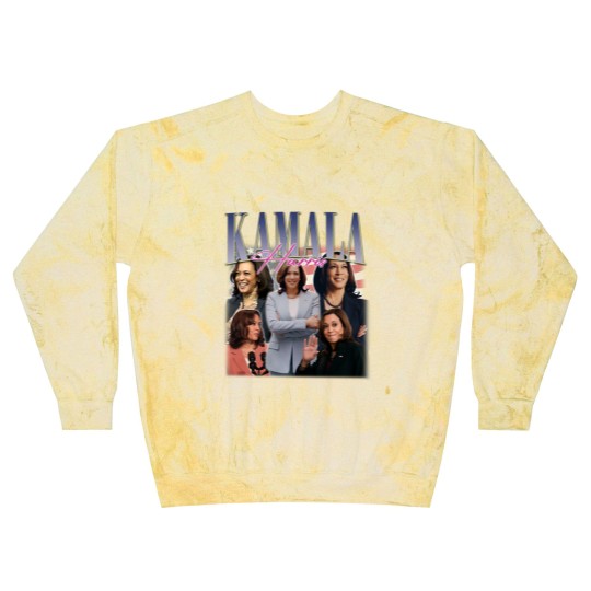 Discover KAMALA HARRIS Blast Sweatshirts | Kamala Harris Homage Blast Sweatshirts