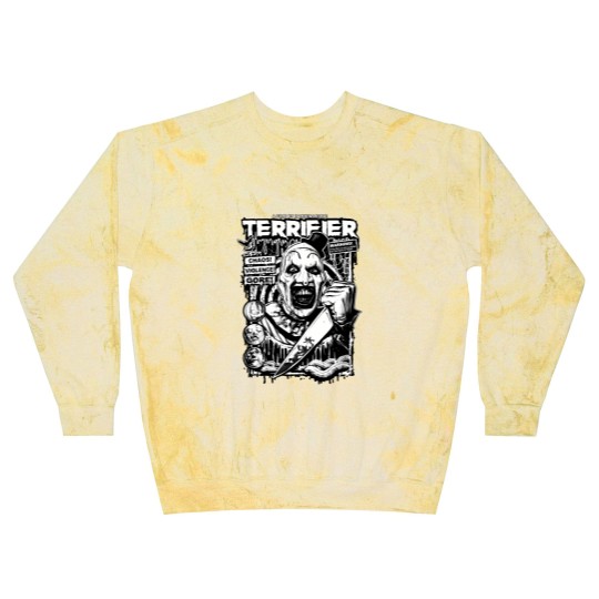 Discover Terrifier A Damien Leon Film Blast Sweatshirts