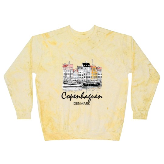 Discover Copenhagen Denmark Blast Sweatshirts