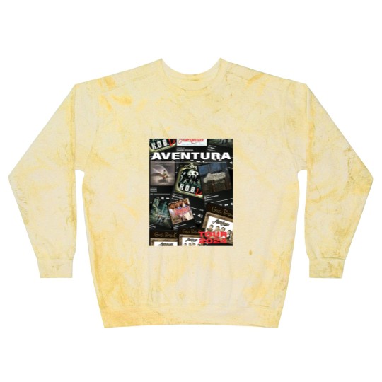 Discover 2024 Aventura Tour Cerrando Ciclos Concierto, Aventura Blast Sweatshirts