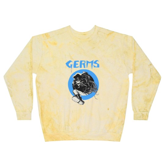 Discover The Germs Band Logo Blast Sweatshirts