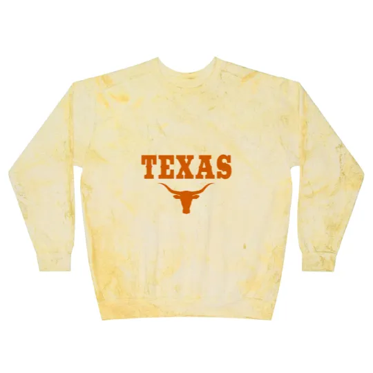 Discover texas tx american longhorn united states font Blast Sweatshirts