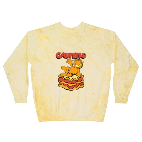 Discover Garfield Lasagna Slice Garfield Pose Blast Sweatshirts