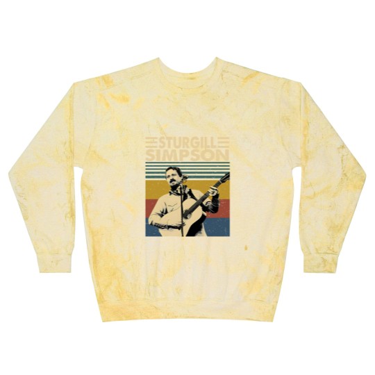 Discover Sturgill Simpson Retro Vintage Unisex Blast Sweatshirts, Sturgill Simpson Music Blast Sweatshirts