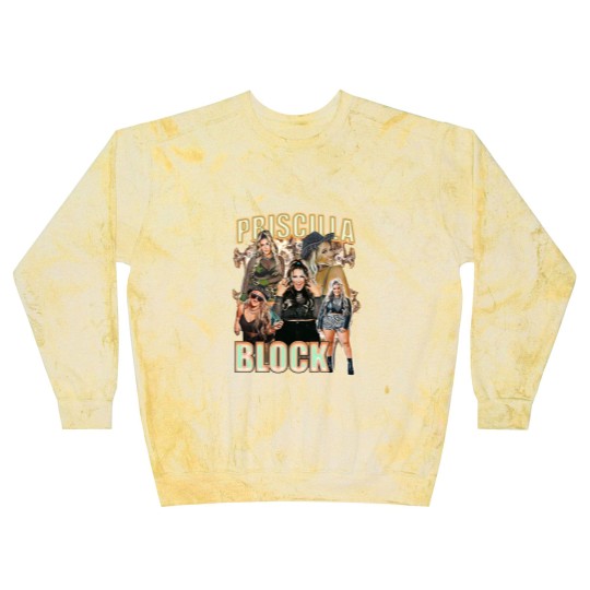 Discover Vintage Priscilla Block 90s Blast Sweatshirts, Retro Priscilla Block Bootleg Blast Sweatshirts
